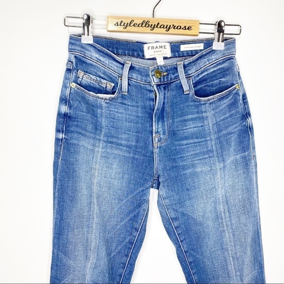 Frame Straight Leg Jeans - Picture 6 of 14